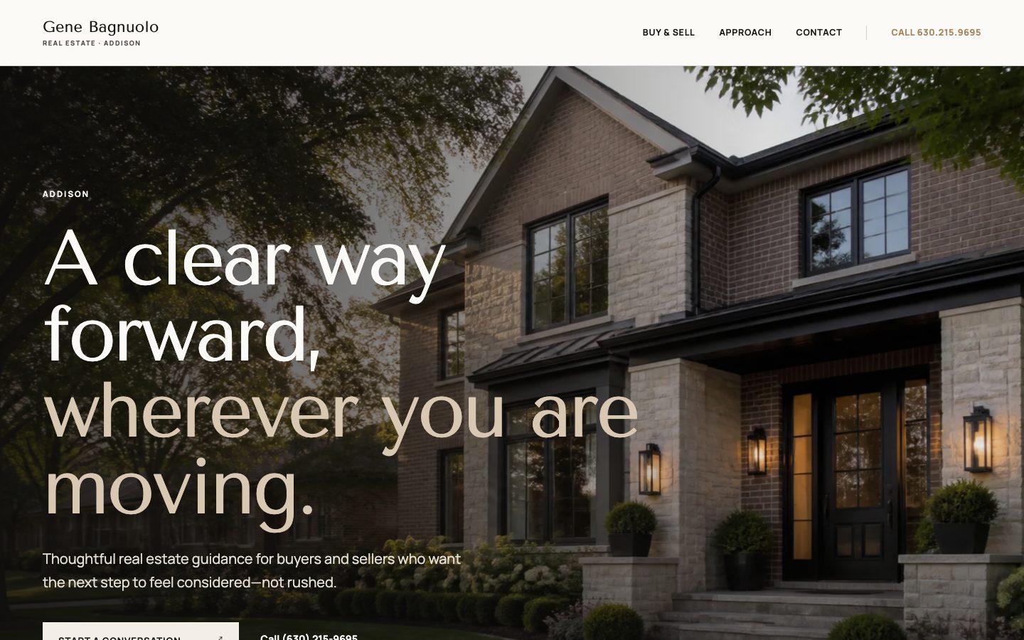 Gene Bagnuolo Realtor website
